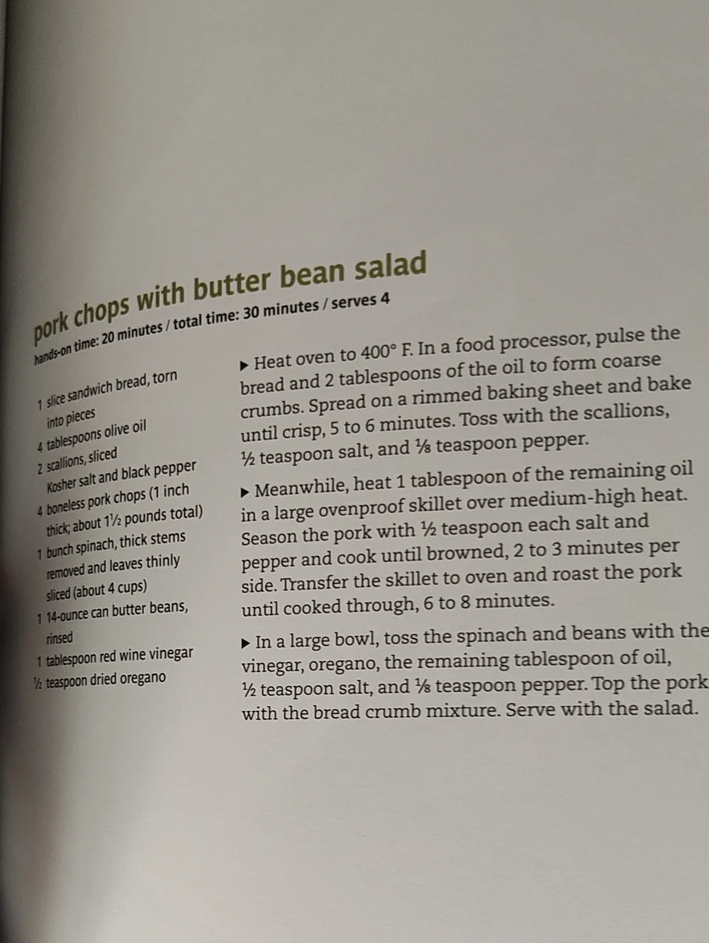 COOKBOOK: DINNER TONIGHT!